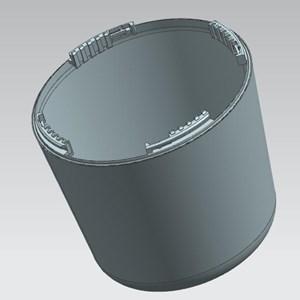 new parts PP cup mold case