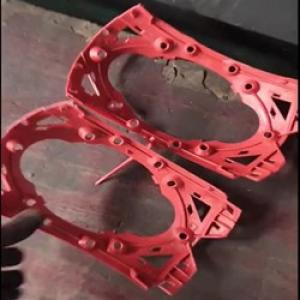 Hemispherical cover injection molding