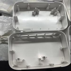 injection molding electrical enclosure cover using robot