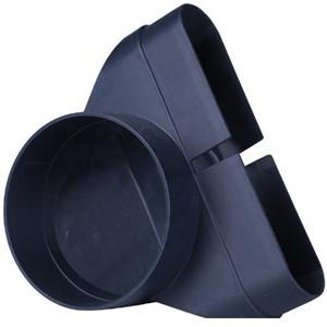 Flat transfer to round pipe