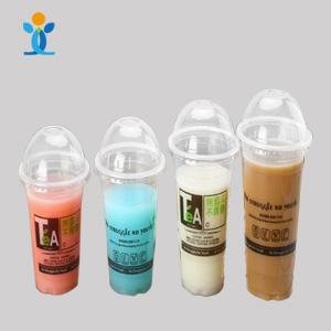PP disposable plastic drinking juice cups with dome lids