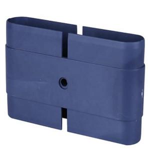 plastic ventilation parts straight flat pipe connector